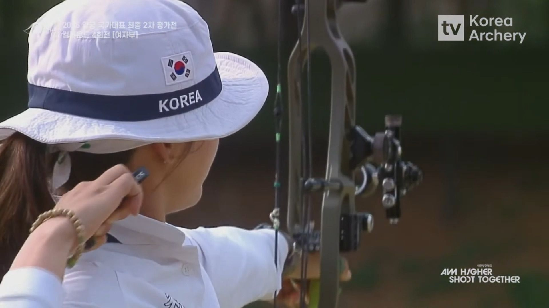 射箭资格赛:韩国队表现出色 射箭资格赛:韩国队表现出色